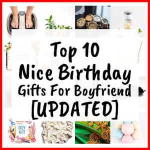 nice birthday gifts for boyfriend