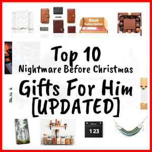 Nightmare Before Christmas Gifts For Him [UPDATED]