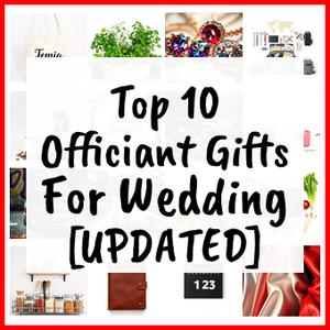 officiant gifts for wedding