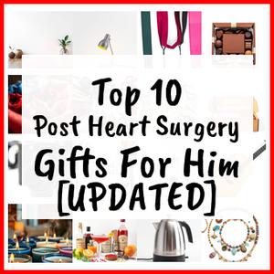 post heart surgery gifts for him