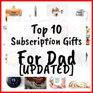 subscription gifts for dad