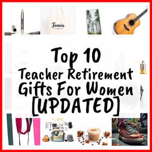 teacher retirement gifts for women