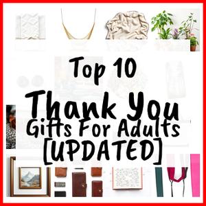 Thank You Gifts For Adults [UPDATED]