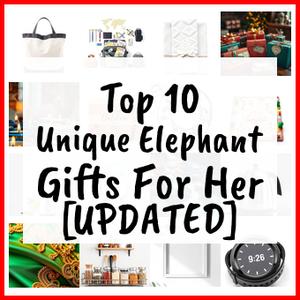 unique elephant gifts for her