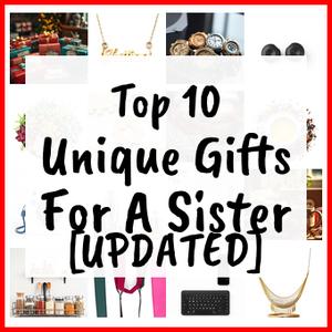 unique gifts for a sister