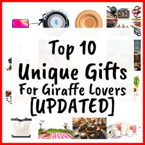 Unique Gifts For Giraffe Lovers [UPDATED]