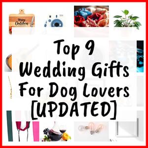 wedding gifts for dog lovers