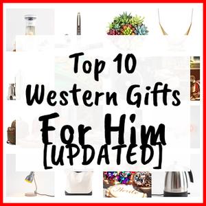 western gifts for him